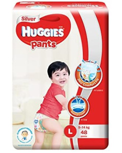 Huggies Silver Pants - L - Carton
