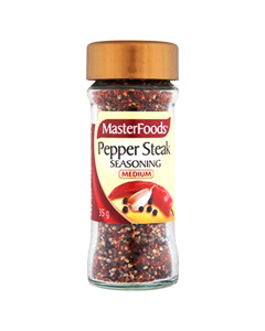 MasterFoods Pepper Steak Seasoning - Case