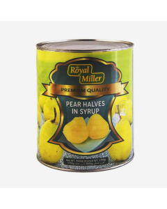 Royal Miller Pear 1/2 In Syrup - Case