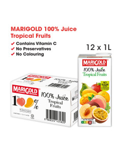 MARIGOLD 100% Tropical Juice - Carton