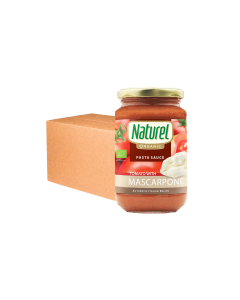Naturel Organic Tomato with Mascarpone Pasta Sauce - Carton
