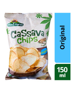 Max's Farm Cassava Chips Original - Carton