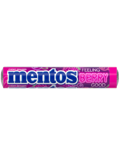 EXPORT MENTOS CANDY ROLL BERRY GOOD-29GR X 14 X 18-Carton
