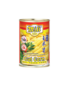 Mili Cut Young Corn Cut - Carton