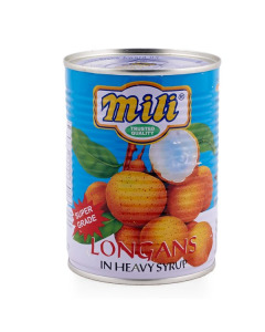 Mili Longans In Heavy Syrup - Carton