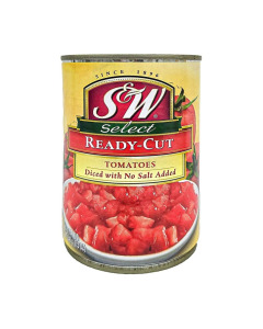 S&W Ready-Cut Diced Tomatoes - Carton