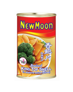 New Moon Braised King Top Shell in Abalone Sauce Slices - Carton
