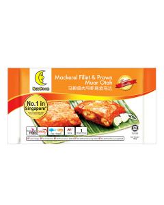 New Moon Mackerel Fillet & Prawn Muar Otah - Carton