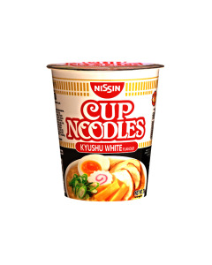 Nissin Kyushu White Instant Cup Noodles - Carton