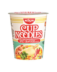Nissin Cup Noodles Spicy Seafood Instant Noodles - Carton