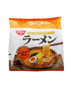 Nissin Ramen Hokkaido Miso Instant Noodles - Carton