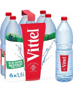 Vittel Mineral Water - Carton
