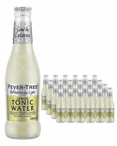 Fever Tree Refreshing Light Lemon Tonic Mixer - Carton