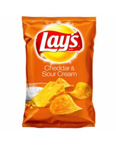  Lay's Cheddar and Sour Cream - Carton