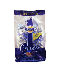 Sunsweet Ones Individually Wrapped Dried Prunes - Carton