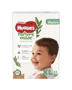 Huggies Nature Made Diapers - XL - Carton
