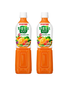 Kagome Drink VLO Yasai Seikatsu 100 Carrot and Orange - Carton