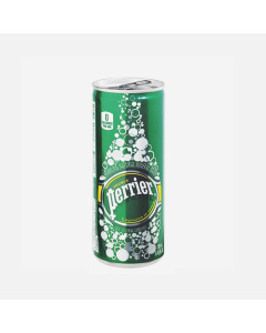 PERRIER SPARKLING MINERAL WATER REGULAR CAN - Carton