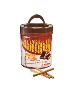 POPOLO CHOCOLATE WAFER ROLL 400G X 12-Carton
