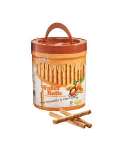 POPOLO PEANUT WAFER ROLL 400G X 12-Carton