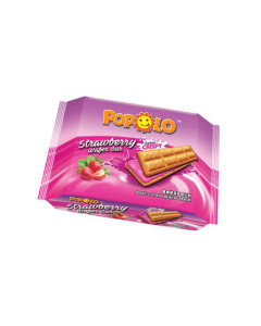 POPOLO STRAWBERRY WAFER BAR 108G X 40-Carton