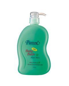 Pureen Baby Bath w/ Aloe Vera Prebiotic 700ml-Carton