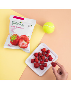 Greenday Strawberry (Freeze-dried Fruits) - Carton