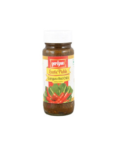Priya Gongura Red Chilli Pickle - Case