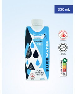 Pure Water Drinking Water Tetrapack (12 Packs) 330ml - Carton