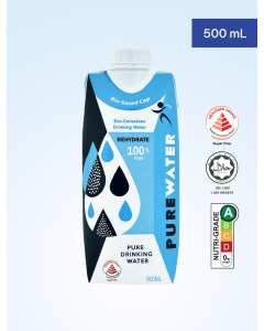 Pure Water Drinking Water Tetrapack (12 Packs) 500ml - Carton