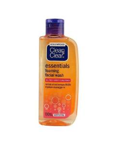 Clean & Clear Foaming Facial Wash - Carton