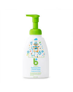 Babyganics Foaming Dish & Bottle Soap Fragrance Free - Case