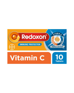 Redoxon Triple Action Orange Effervescent 10 Tablets - Case