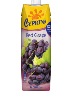 Cyprina Red Grape Juice - Carton