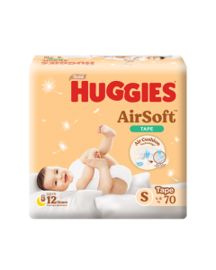 Huggies Air Soft Tape - S - Carton