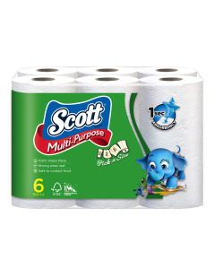 Scott Kitchen Pick-A-Size Towel Rolls 6 x 50's - Carton
