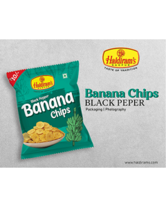 Haldiram Banana Chips Black Pepper 200 g