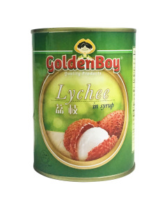 Golden Boy Lychee In Syrup - Case