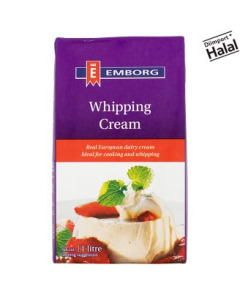 Emborg UHT Whipping Cream - Carton