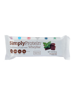 SimplyProtien WheyBar Chocolate Mint - Case