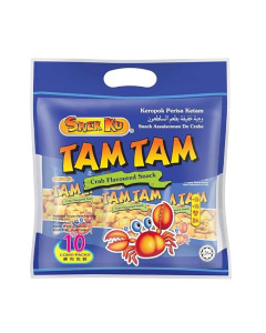 SNEK KU TAM TAM CRAB (30 x 20G) 600G X 6-Carton