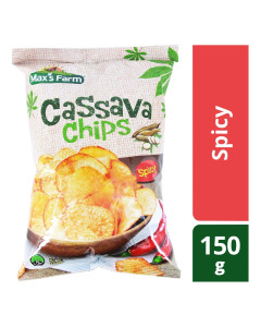 Max's Farm Cassava Chips Spicy - Carton
