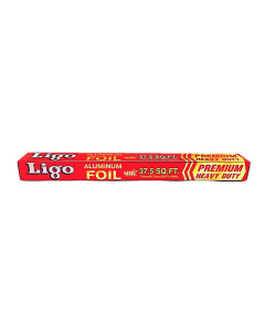 Ligo Aluminium Foil Heavy Duty 37.5 Square feet - Case
