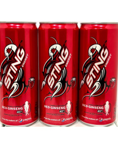 Export STING RED ENERGY DRINK 320ML X24 -20fcl - Carton 