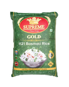 Supreme Gold 1121 Basmati Rice - Carton