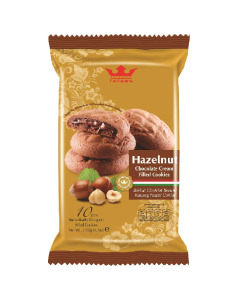 TATAWA HAZELNUT CHOCOLATE CREAM FILLED COOKIES 120G X 24-Carton