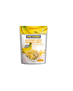 Tong Garden Almonds With Banana  Chips - Carton