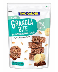 Tong Garden Cereal Granola Bite - Chocolate Banana - Carton    