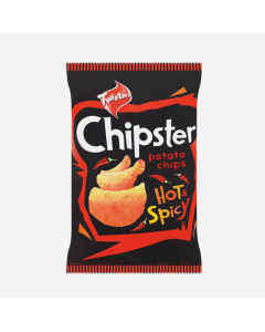 Twisties Chipster Hot & Spicy Potato Chips - Carton