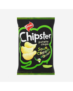 Twisties Chipster Sour Cream & Onion Potato Chips - Carton